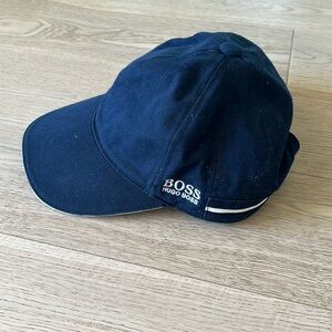 Worn once kids navy Hugo boss hat